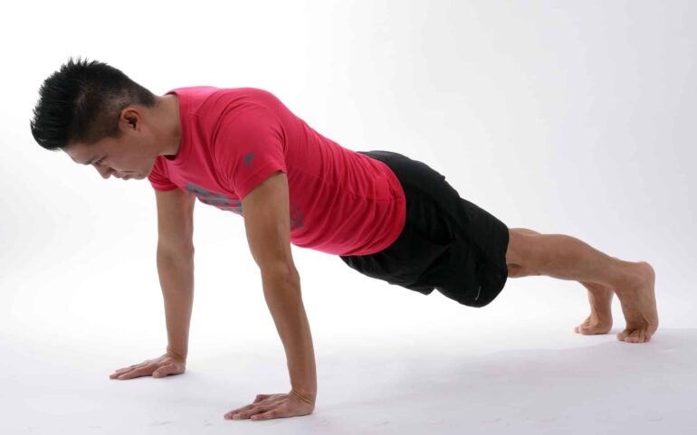 fitness strength plank