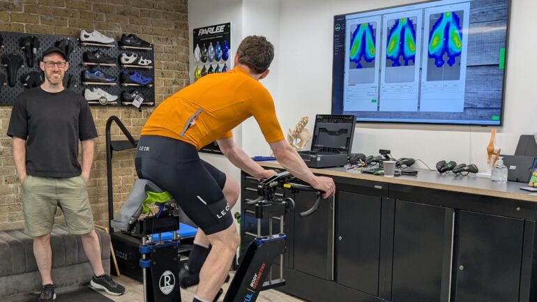 bike fit pressure mapping